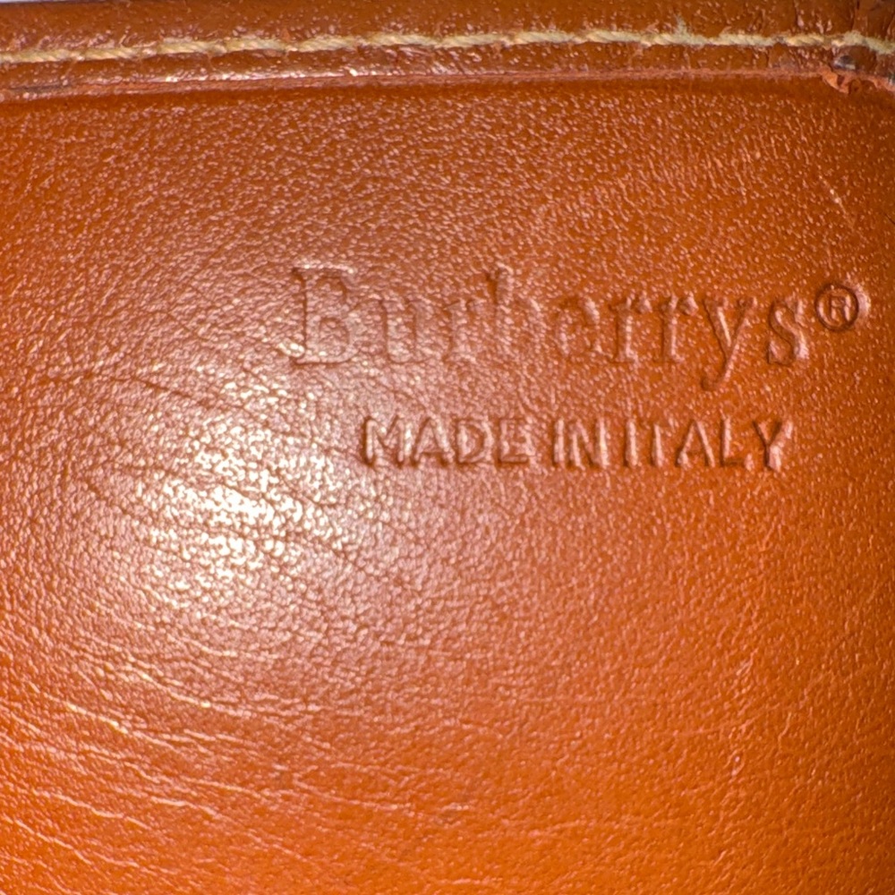 Burberry Beige and Brown Checkered Wallet - Picture 8 of 11